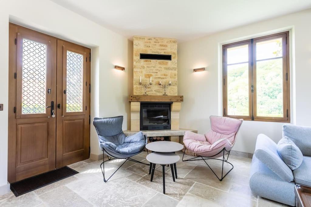 Calviac-en-Perigord Guardian House Of Chateau Monteil With Heated Pool And Jacuzzi 빌라 외부 사진