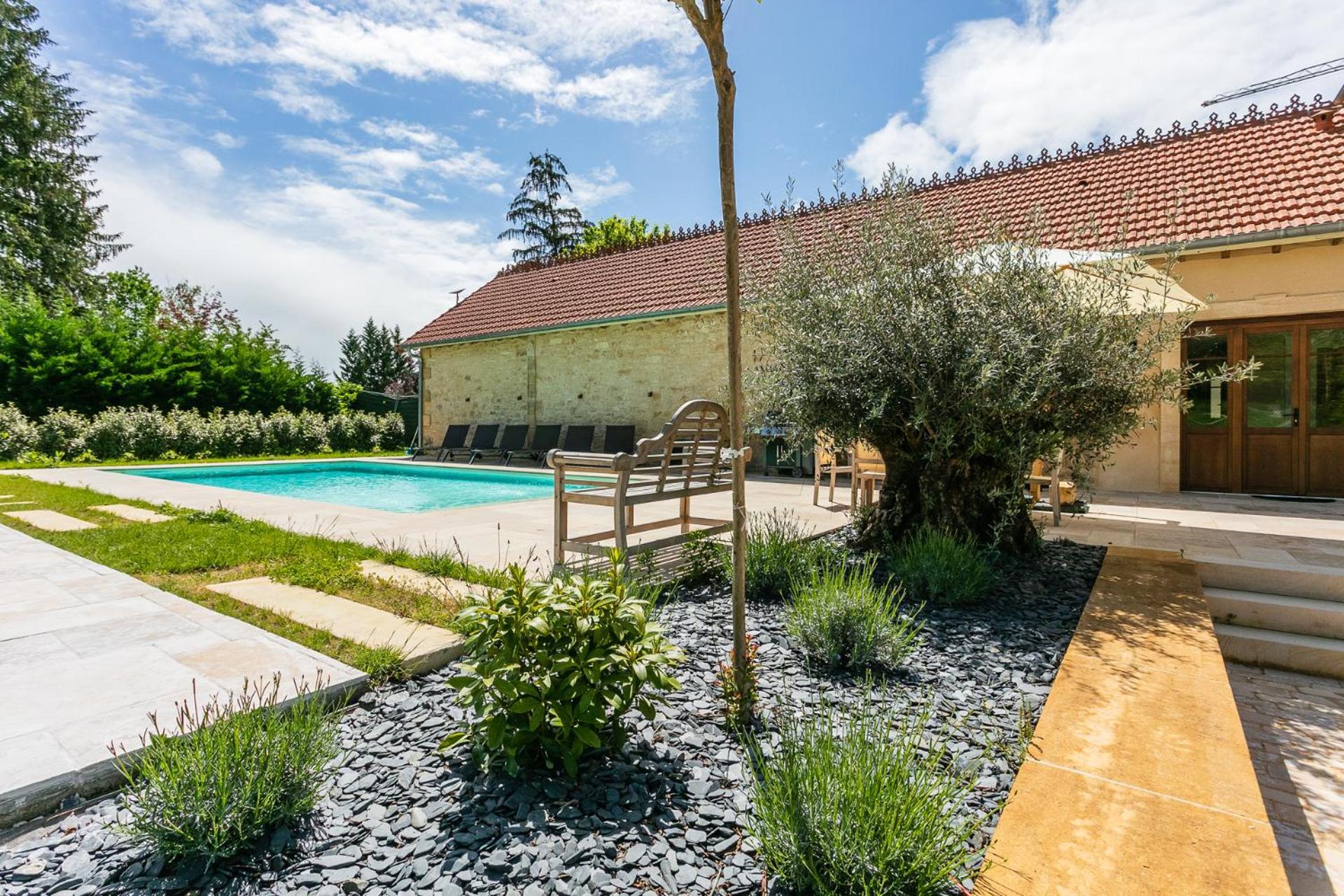 Calviac-en-Perigord Guardian House Of Chateau Monteil With Heated Pool And Jacuzzi 빌라 외부 사진